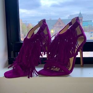 Steve Madden Fringe Heels BRAND NEW
